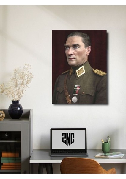 Mustafa Kemal Atatürk Tarihi Portre Posteri, Tarihi Kişiler, Özel Tasarım Kağıt Poster, Duvar Sanatı fiyatları