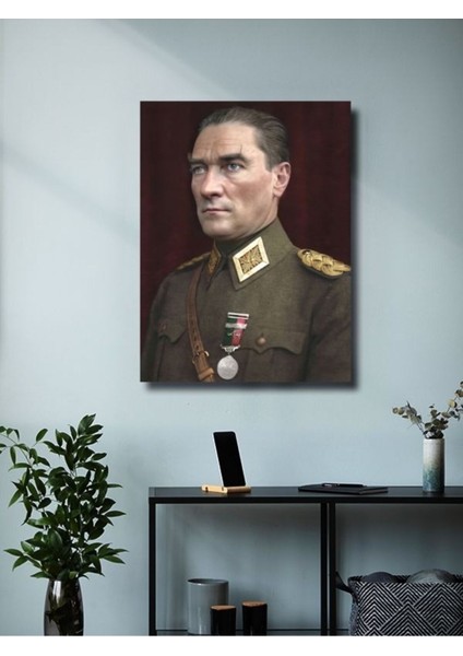 Mustafa Kemal Atatürk Tarihi Portre Posteri, Tarihi Kişiler, Özel Tasarım Kağıt Poster, Duvar Sanatı modelleri