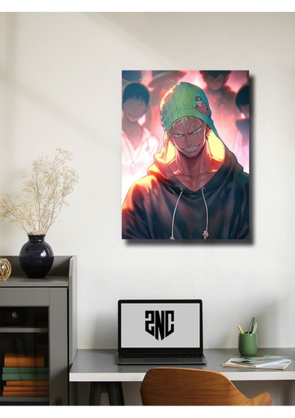Zoro - One Piece - Anime Posterleri, Özel Tasarım Kağıt Poster, Duvar Sanatı modelleri