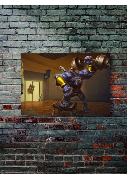 Dr. Mundo - Oyun Posterleri, Özel Tasarım Kağıt Poster