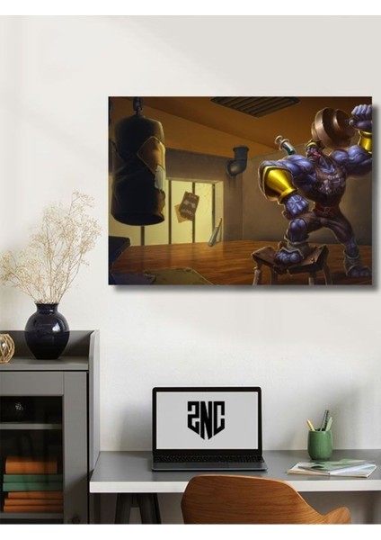 Dr. Mundo - Oyun Posterleri, Özel Tasarım Kağıt Poster fiyatları