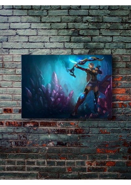 Ashe - Oyun Posterleri, Özel Tasarım Kağıt Poster