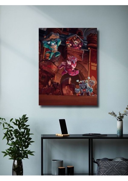 Brawl Stars, Eşsiz Tasarım Oyun, Karakter Posterleri, Özel Tasarım Kağıt Poster modelleri
