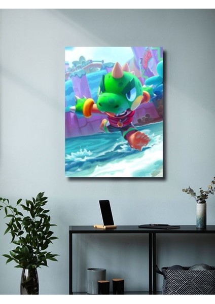 Brawl Stars, Eşsiz Tasarım Oyun, Karakter Posterleri, Özel Tasarım Kağıt Poster modelleri