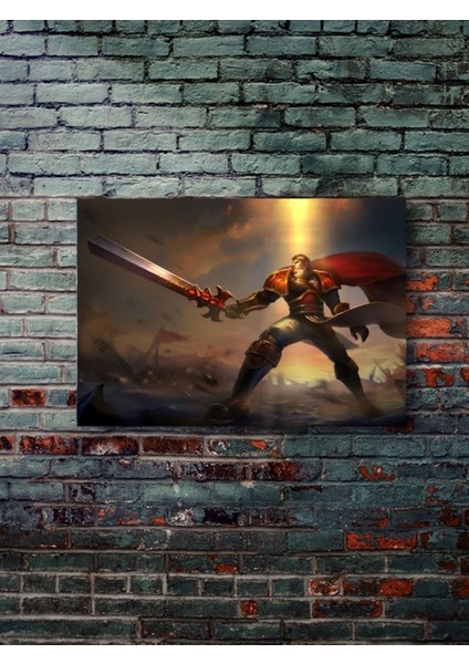 Garen - Oyun Posterleri, Özel Tasarım Kağıt Poster