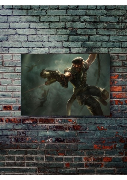 Gangplank - Oyun Posterleri, Özel Tasarım Kağıt Poster