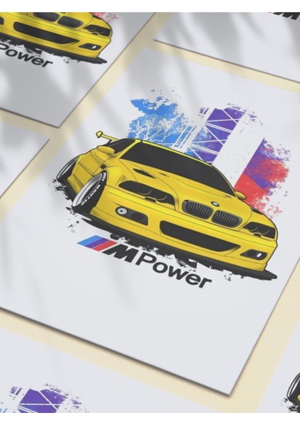 Bmw M3 - Cars Posterleri, Özel Tasarım Kağıt Poster, Duvar Sanatı fırsatları