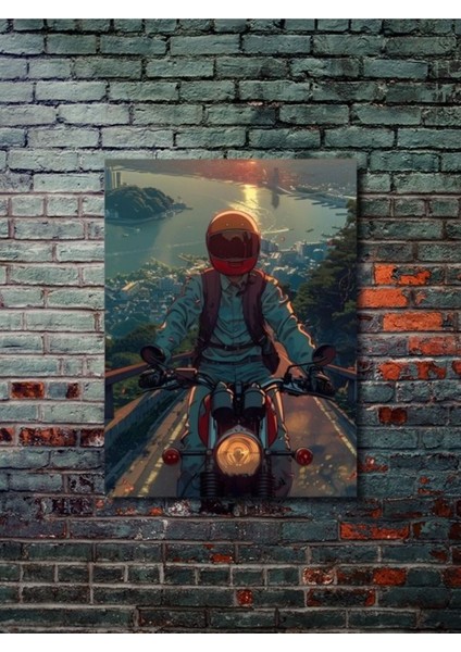 Karma Motosiklet Posterleri, Eşsiz Tasarım Motosiklet Posterleri, Özel Tasarım Kağıt Poster