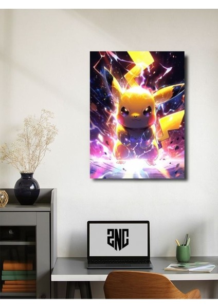 Pikachu - Pokemon - Anime & Manga Posterleri, Özel Tasarım Kağıt Poster