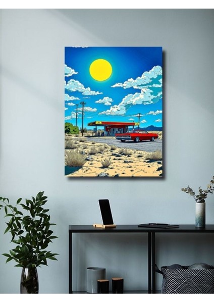 Manzara, Doğa Temalı Poster, Özel Tasarım Kağıt Poster, Duvar Sanatı