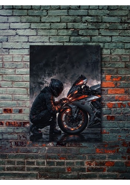 Motosiklet Posterleri, Eşsiz Tasarım Motosiklet Posterleri, Özel Tasarım Kağıt Poster