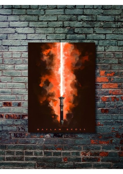 Baylan Skoll, Starwars Işın Kılıcı Koleksiyon, Film ve Karakter Özel Tasarım Poster Serisi