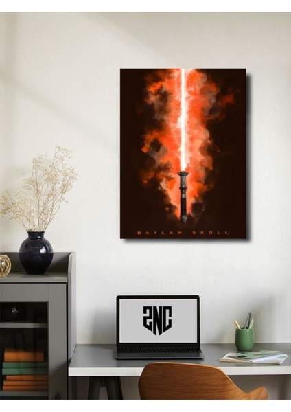 Baylan Skoll, Starwars Işın Kılıcı Koleksiyon, Film ve Karakter Özel Tasarım Poster Serisi fiyatları