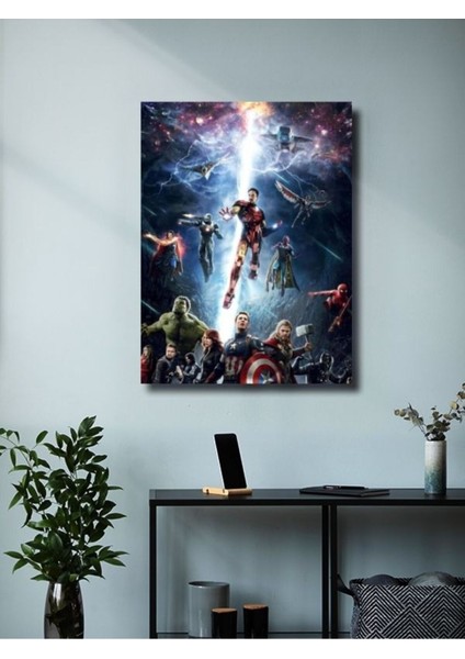 Avengers - Marvel - Film & Dizi Posterleri, Özel Tasarım Kağıt Poster, Duvar Sanatı modelleri