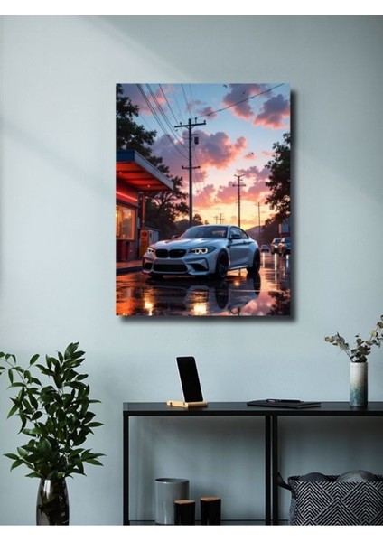 Bmw, Eşsiz Tasarım Otomobil Posterleri, Özel Tasarım Kağıt Poster modelleri