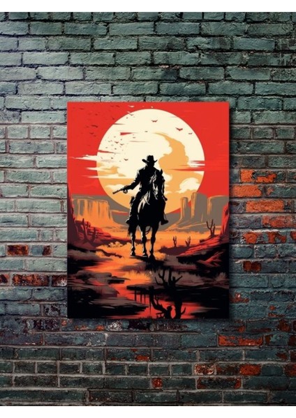 Red Dead Redemption - Gaming Posterleri, Özel Tasarım Kağıt Poster, Duvar Sanatı
