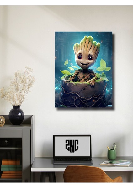 Groot, Marvel, Dizi, Film ve Karakter Özel Tasarım Poster Serisi, Eşsiz Tasarım, modelleri