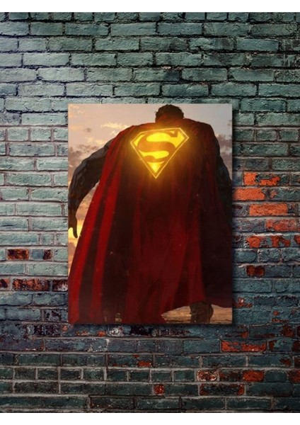 Superman - Ds Comics - Film & Dizi Posterleri, Özel Tasarım Kağıt Poster, Duvar Sanatı