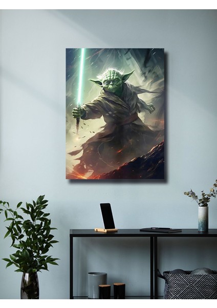 Yoda, Starwars, Dizi, Film ve Karakter Özel Tasarım Poster Serisi, Eşsiz Tasarım, fiyatları
