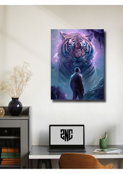 Kaplan Teması, Özel Tasarım Kağıt Poster, Duvar Sanatı modelleri