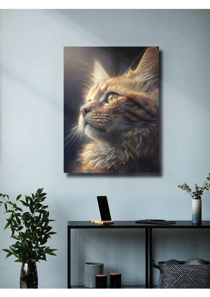 Kedi Teması, Özel Tasarım Kağıt Poster, Duvar Sanatı