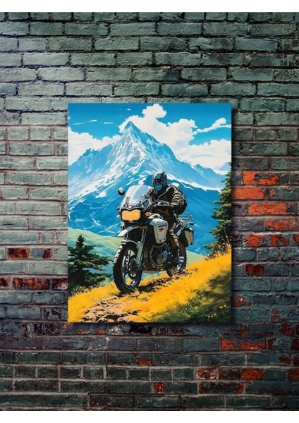 Karma Motosiklet Posterleri, Eşsiz Tasarım Motosiklet Posterleri, Özel Tasarım Kağıt Poster