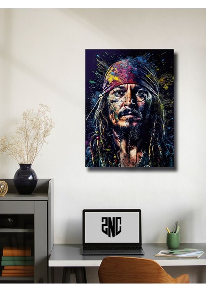 Jack Sparrow, Karayip Korsanları, Film, Dizi, Karakter Posterleri, Özel Tasarım Kağıt Poster, modelleri