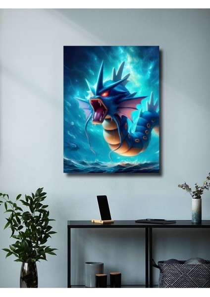 Gyarados - Pokemon - Anime & Manga Posterleri, Özel Tasarım Kağıt Poster modelleri