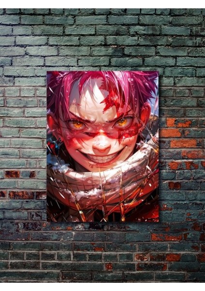 Natsu - Fairy Tail - Anime & Manga Posterleri, Özel Tasarım Kağıt Poster