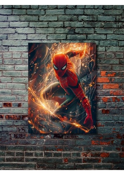 Spiderrman - Marvel - Film & Dizi Posterleri, Özel Tasarım Kağıt Poster, Duvar Sanatı