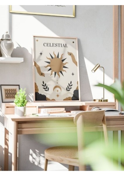 Bohem Minimalist Tasarım, Boho Sanatı Posterleri, Özel Tasarım Kağıt Poster fiyatları