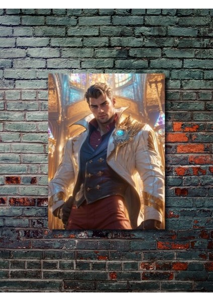 Jayce - L.o.l - Oyun Posterleri, Özel Tasarım Kağıt Poster