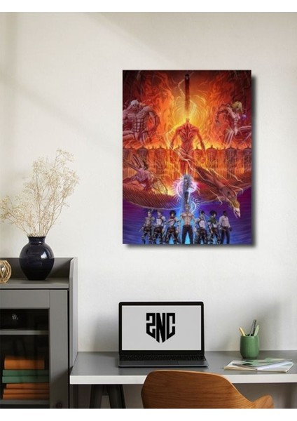 Attack On Titan, Anime - Manga Serisi, Özel Tasarım Kağıt Poster, Duvar Sanatı fiyatları
