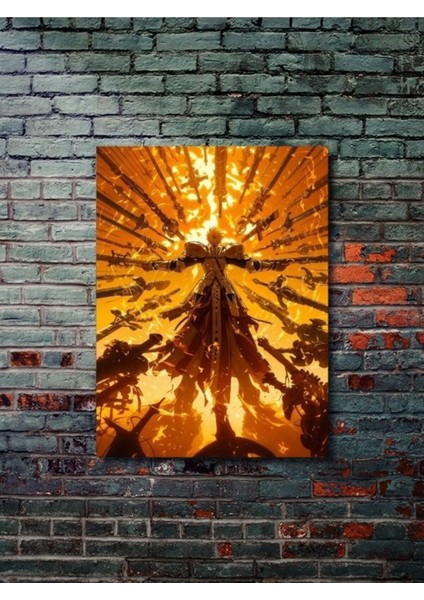 Golden King - Naruto - Anime & Manga Posterleri, Özel Tasarım Kağıt Poster