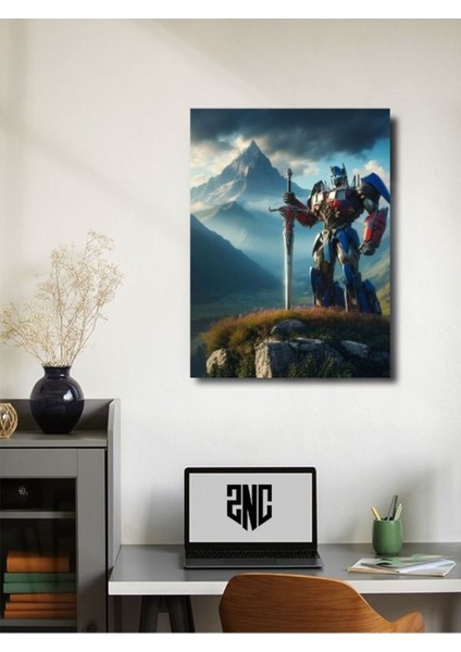 Optimus Prime - Transformers - Dizi, Film ve Karakter Özel Tasarım Poster Serisi, Eşsiz Tasarım, fiyatları