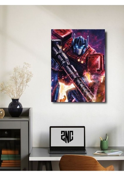 Optimus Prime - Transformers - Dizi, Film ve Karakter Özel Tasarım Poster Serisi, Eşsiz Tasarım, fiyatları