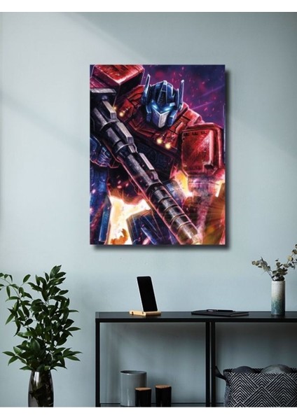 Optimus Prime - Transformers - Dizi, Film ve Karakter Özel Tasarım Poster Serisi, Eşsiz Tasarım, modelleri