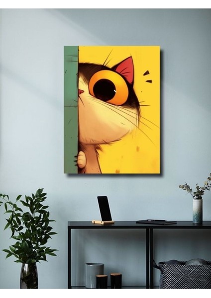 Sevimli Kedi, Hayvanlar Alemi Posteri, Özel Tasarım Kağıt Poster, Duvar Sanatı