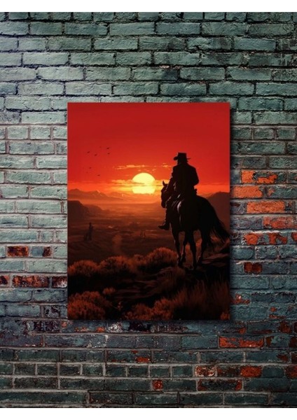 Arthur Morgan - Red Dead Redemption - Gaming Posterleri, Özel Tasarım Kağıt Poster, Duvar Sanatı