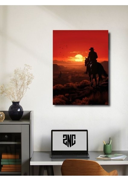 Arthur Morgan - Red Dead Redemption - Gaming Posterleri, Özel Tasarım Kağıt Poster, Duvar Sanatı