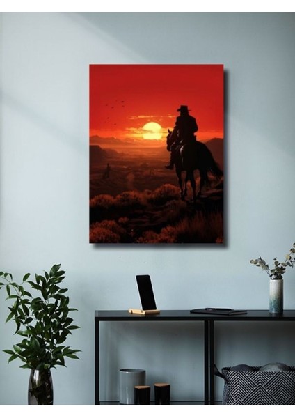 Arthur Morgan - Red Dead Redemption - Gaming Posterleri, Özel Tasarım Kağıt Poster, Duvar Sanatı