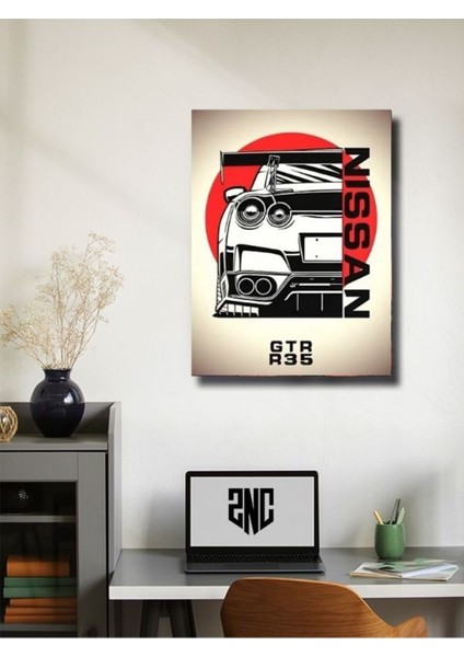 Skyline Gtr 35 - Nissan - Eşsiz Tasarım Motosiklet Posterleri, Özel Tasarım Kağıt Poster fiyatları