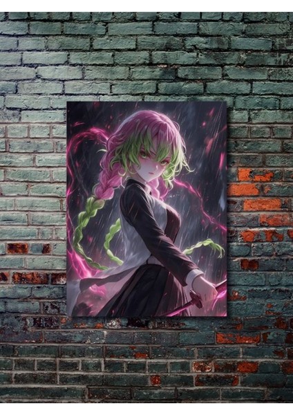 Mitsuri Kanroji - Demon Slayer - Anime & Manga Posterleri, Özel Tasarım Kağıt Poster