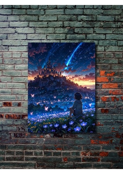 Manzara, Doğa Temalı Poster, Özel Tasarım Kağıt Poster, Duvar Sanatı