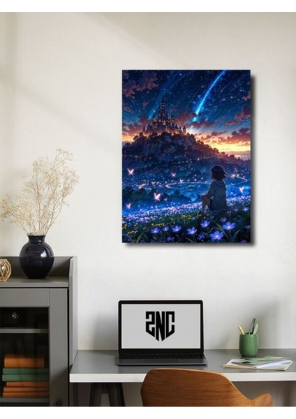 Manzara, Doğa Temalı Poster, Özel Tasarım Kağıt Poster, Duvar Sanatı