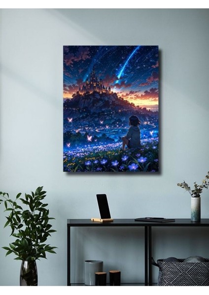 Manzara, Doğa Temalı Poster, Özel Tasarım Kağıt Poster, Duvar Sanatı