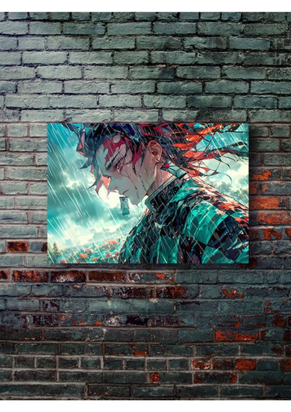 Tanjiro - Demon Slayer - Anime & Manga Posterleri, Özel Tasarım Kağıt Poster