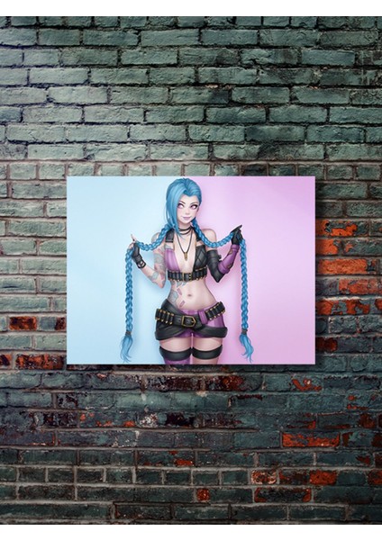 Jinx - Oyun Posterleri, Özel Tasarım Kağıt Poster