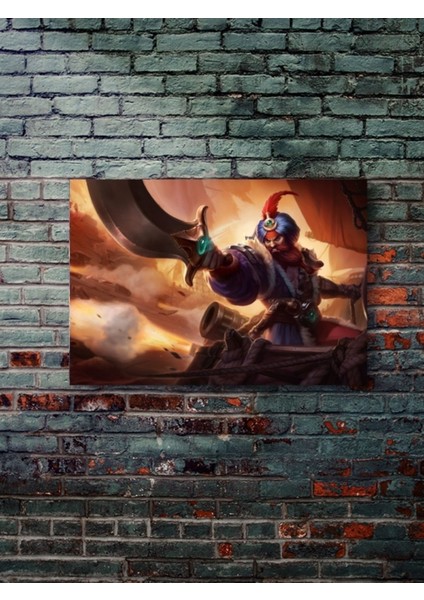 Gangplank - Oyun Posterleri, Özel Tasarım Kağıt Poster