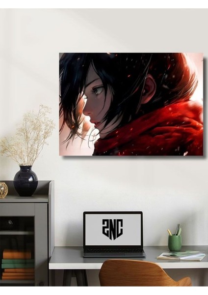 Mikasa - Attack On Titan - Anime & Manga Posterleri, Özel Tasarım Kağıt Poster fiyatları